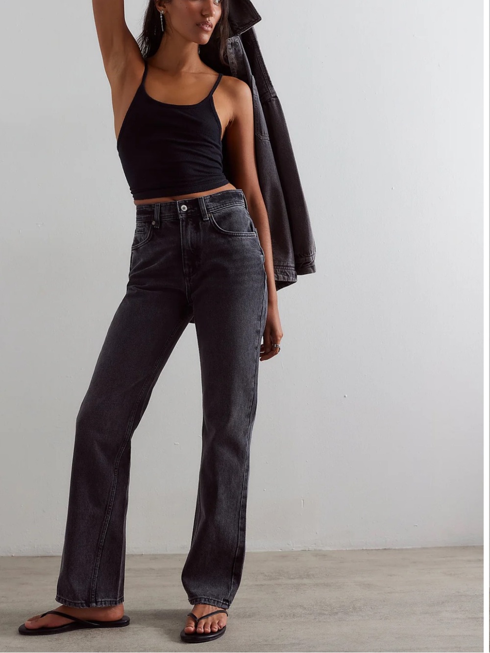 Free People We the Free Xena Slim Straight Jeans Size 30
